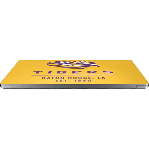 Louisiana State University - LSU Tigers Baton Rouge Yellow Universal Laptop 12in (9.8 x 6.8in) Skin